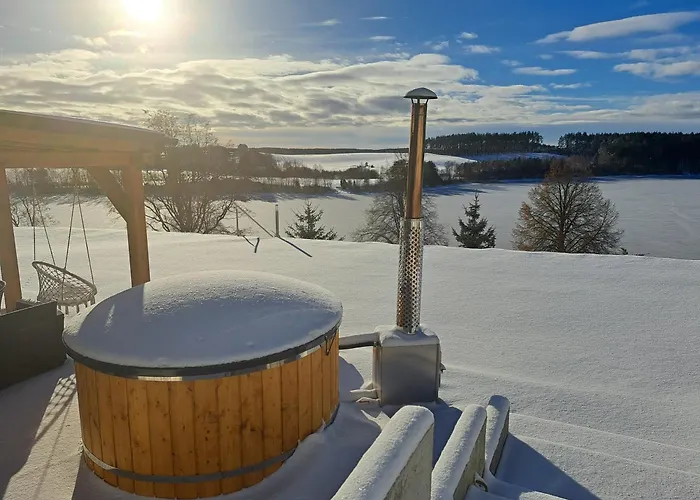 Prázdninový dům Anastazja Na Kaszubach Z Wlasna Linia Brzegowa Oraz Balia